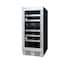 Avallon 15 Inch Wide 23 Bottle Capacity Dual Zone Wine Cooler with Left Swing Door AWC152DZLH - alternate 2